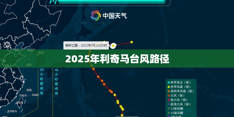 2025年利奇马台风路径